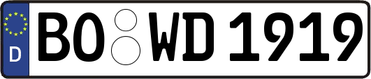BO-WD1919