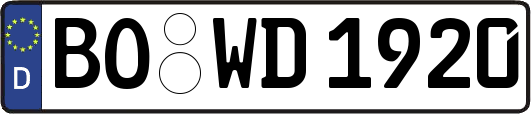 BO-WD1920