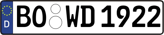 BO-WD1922