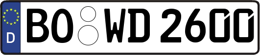 BO-WD2600
