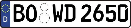 BO-WD2650