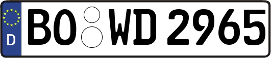 BO-WD2965