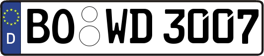 BO-WD3007