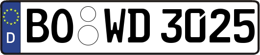BO-WD3025
