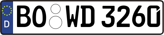 BO-WD3260
