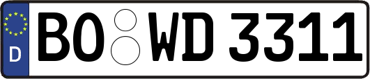 BO-WD3311