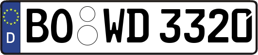 BO-WD3320