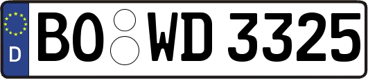 BO-WD3325