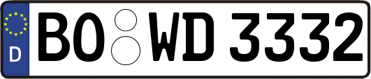 BO-WD3332