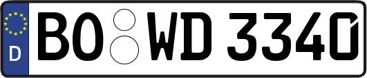 BO-WD3340