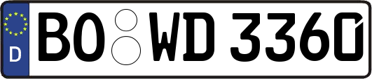 BO-WD3360