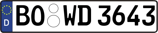 BO-WD3643