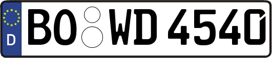 BO-WD4540