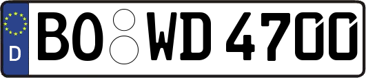 BO-WD4700
