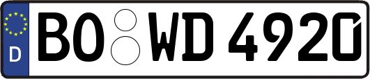 BO-WD4920