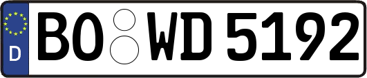 BO-WD5192