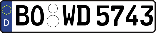 BO-WD5743