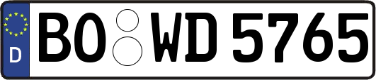 BO-WD5765