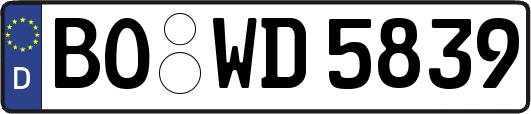 BO-WD5839
