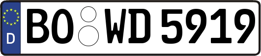 BO-WD5919