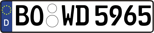 BO-WD5965