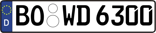 BO-WD6300