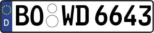 BO-WD6643