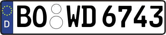 BO-WD6743