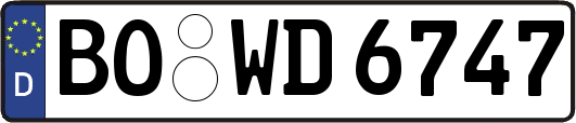 BO-WD6747