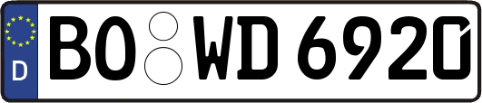 BO-WD6920