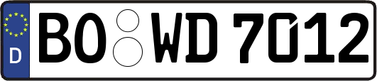 BO-WD7012