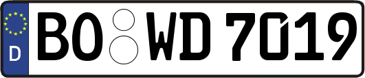 BO-WD7019