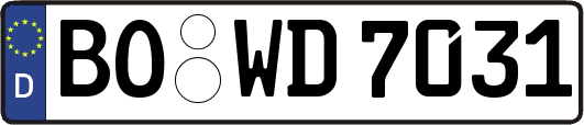 BO-WD7031