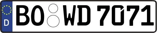 BO-WD7071
