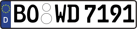 BO-WD7191