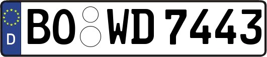BO-WD7443