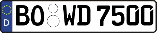 BO-WD7500