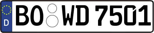 BO-WD7501