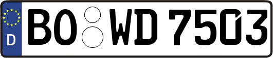 BO-WD7503