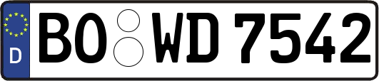 BO-WD7542