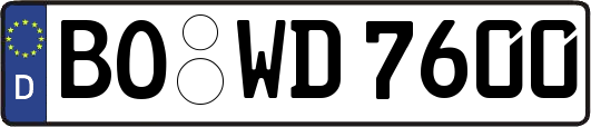 BO-WD7600