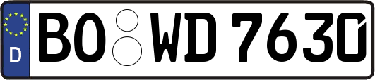 BO-WD7630