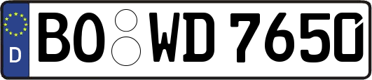 BO-WD7650