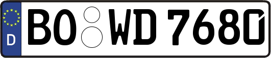 BO-WD7680