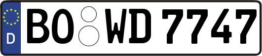 BO-WD7747