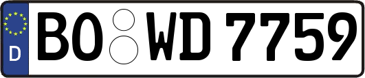 BO-WD7759