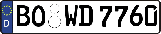 BO-WD7760