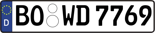 BO-WD7769