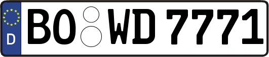 BO-WD7771