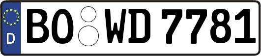 BO-WD7781
